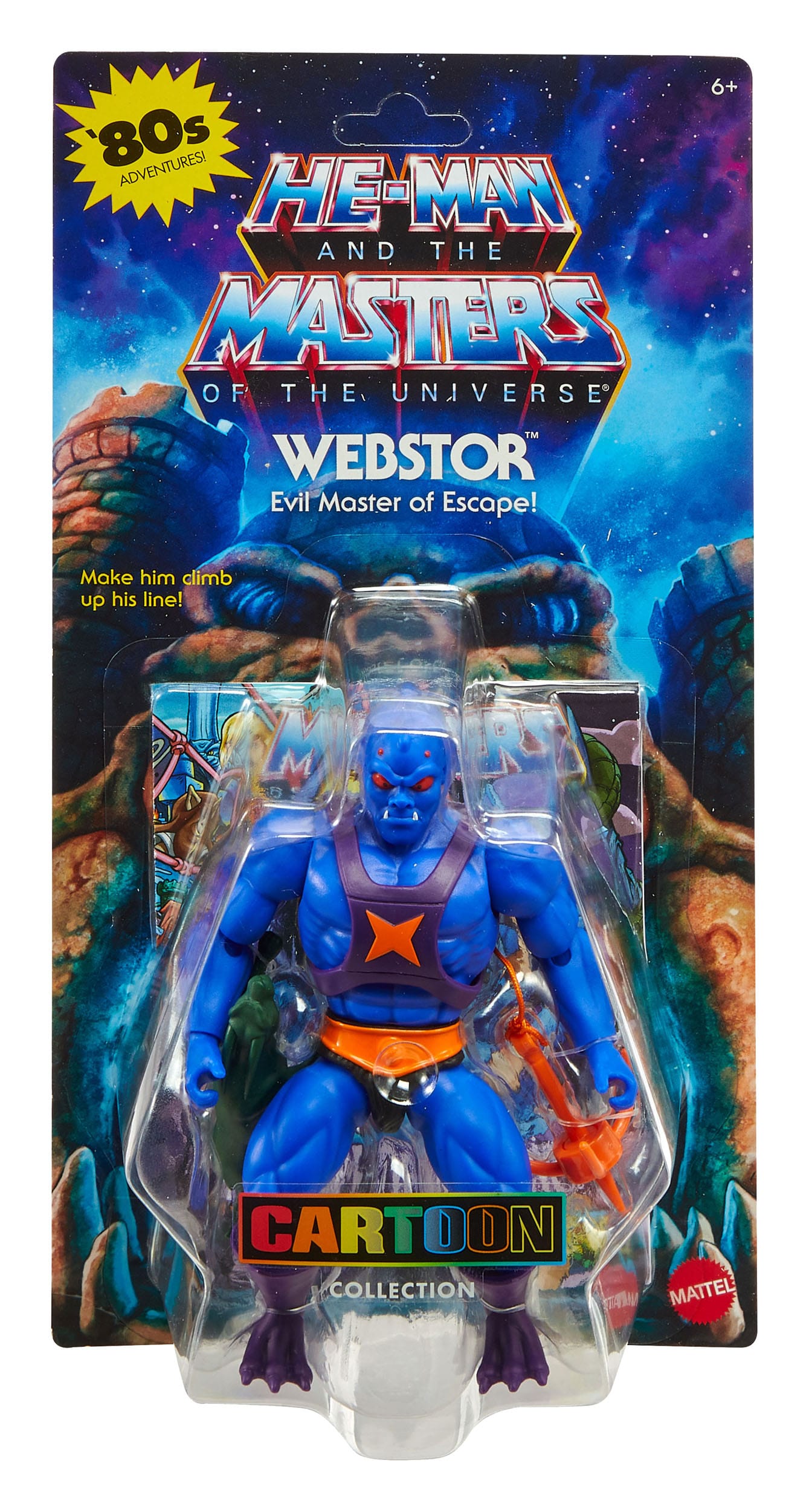 Masters of the Universe Origins Actionfigur Cartoon Collection Webstor 14 cm MATTHYD36 194735244263