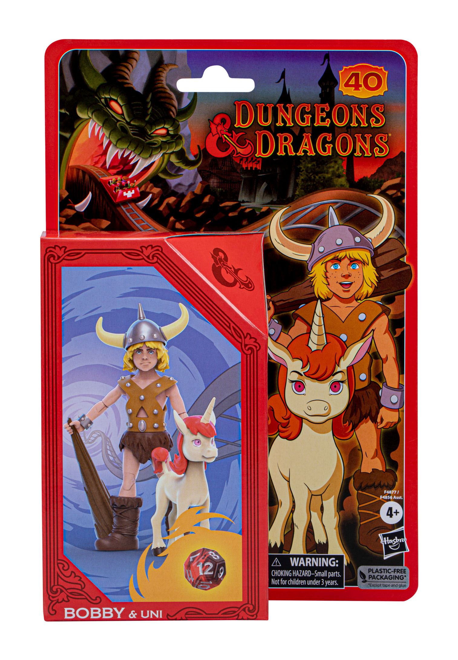 Dungeons & Dragons (Im Land der fantastischen Drachen) Actionfiguren Bobby & Uni 15 cm HASF4877 5010994192594