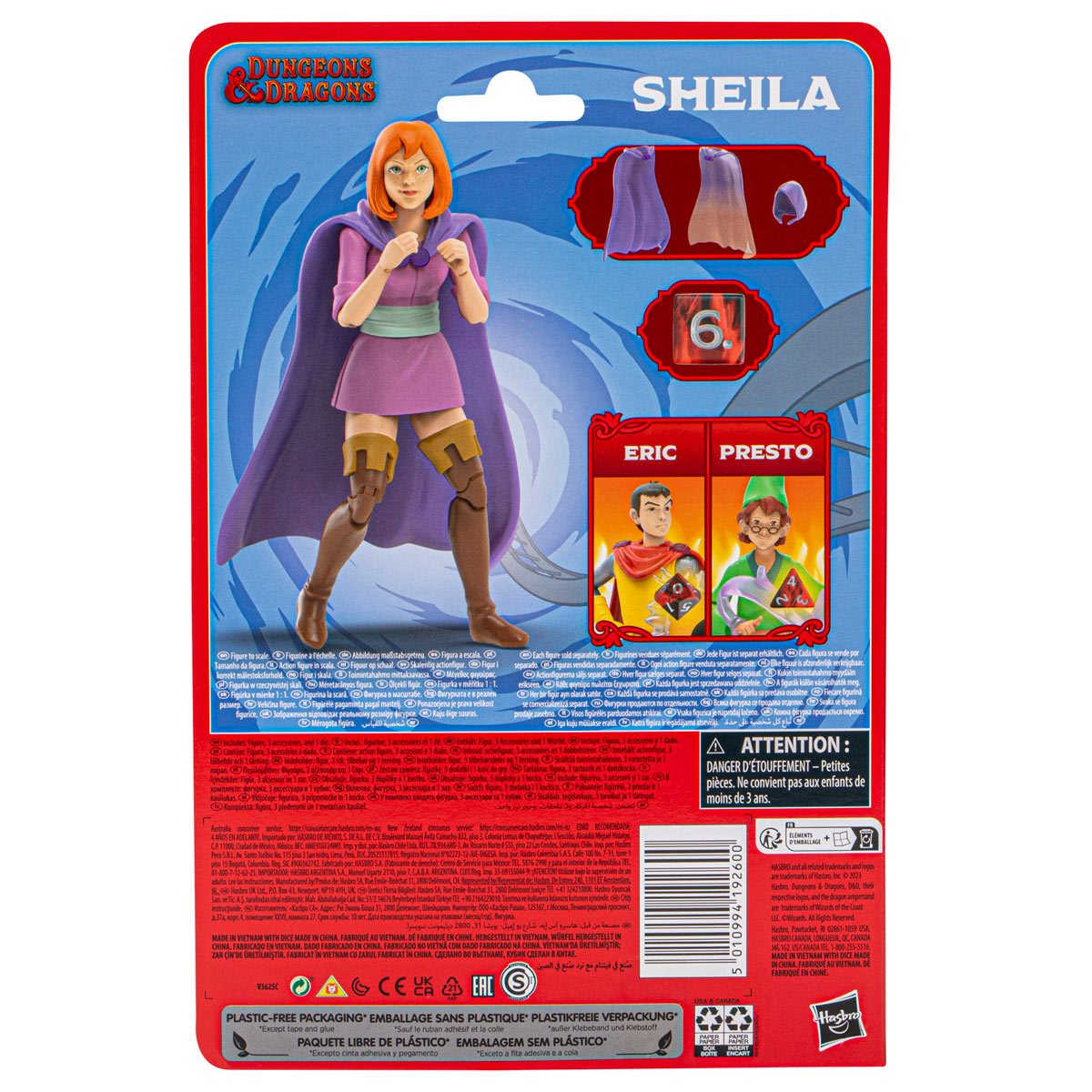 Dungeons & Dragons Cartoon Classics Sheila HSF4878 5010994192600