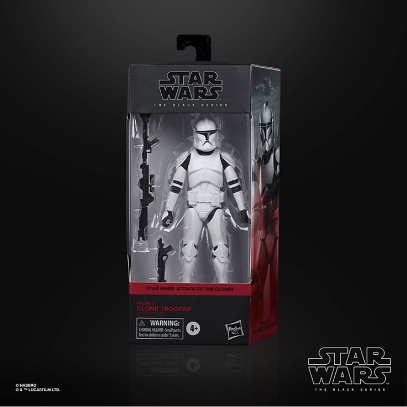 US Import!!! Star Wars The Black Series Phase I Clone Trooper 15cm E9367 5010993754687