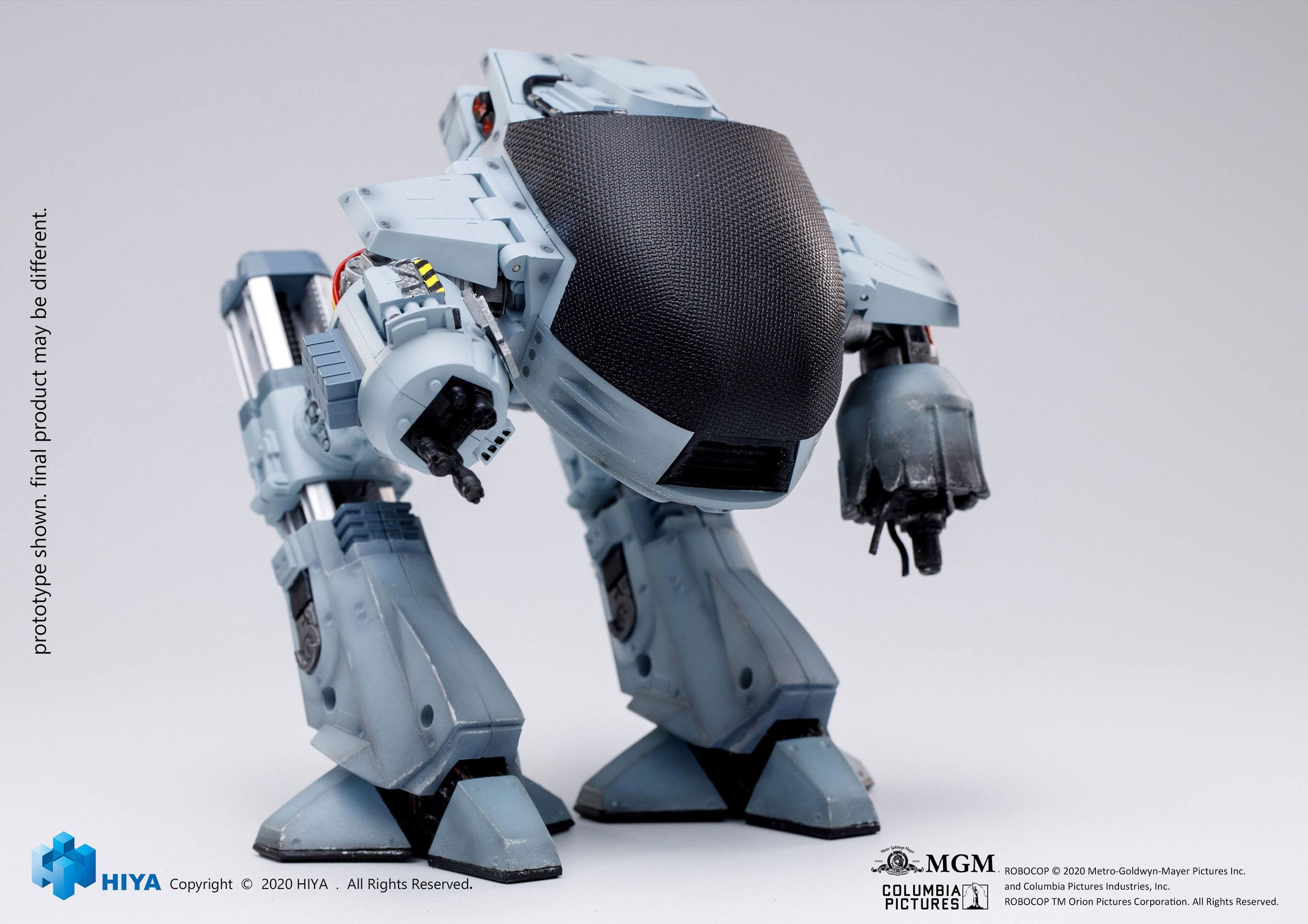 Robocop Exquisite Mini Actionfigur mit Sound 1/18 Battle Damaged ED209 15 cm HIYALR0078 6957534200786