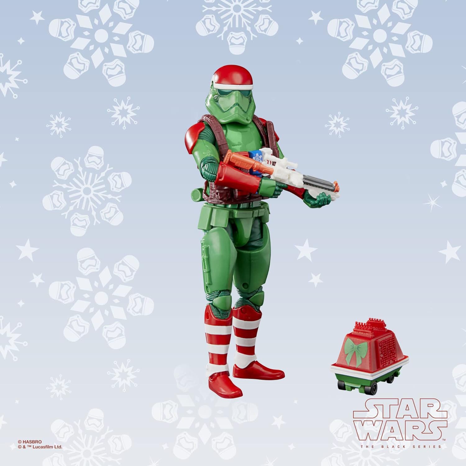 Star Wars Black Series Actionfigur 2021 First Order Stormtrooper Holiday 15 cm HASF5306 5010993954025