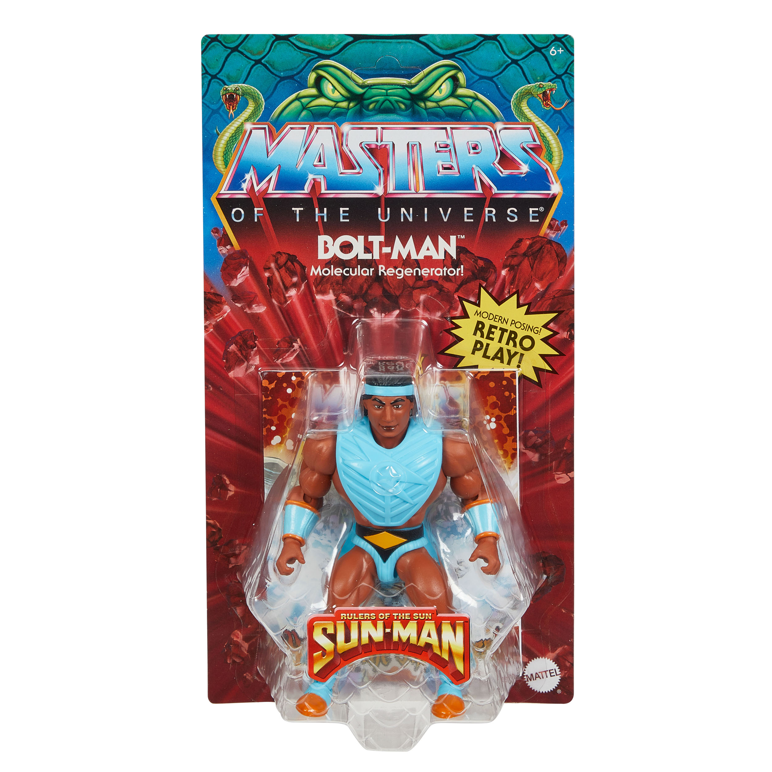 Masters of the Universe Origins Actionfigur Bolt-Man 14 cm MATTHKM66 0194735104192