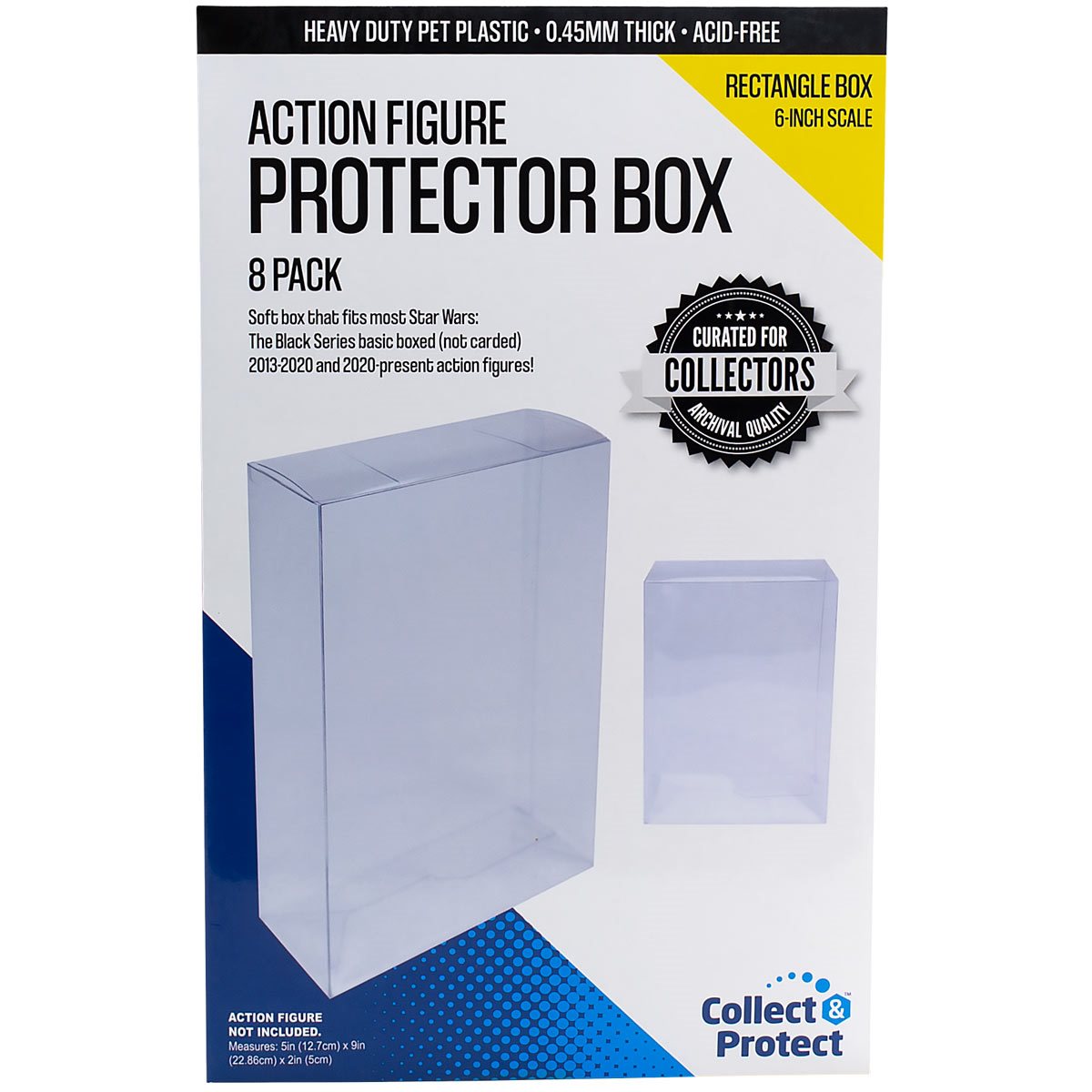 Action Figure Protector Box (8/Pack) f. Star Wars Black Series 6" Redline f. Standardfiguren EE10011 840417110035