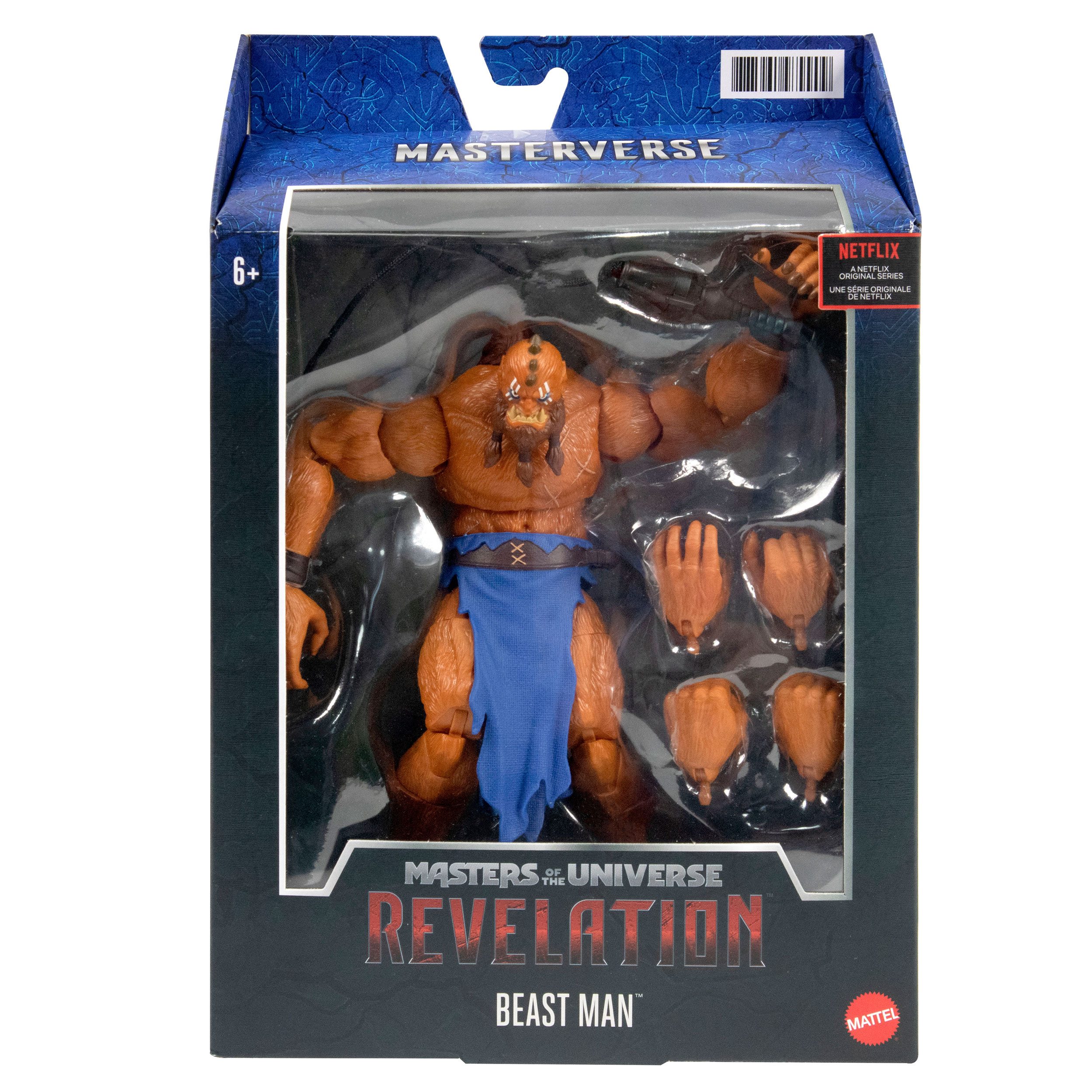 Masters of the Universe: Revelation Masterverse Actionfigur 2021 Beast Man 18 cm MATTGYV16 0887961979909