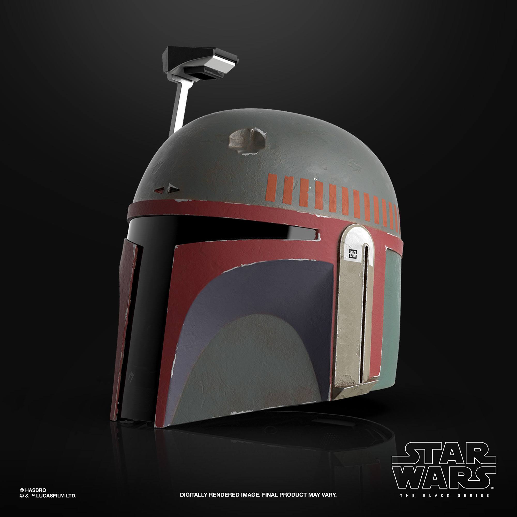 VP beschädigt!!! Star Wars The Mandalorian Black Series Elektronischer Helm Boba Fett (Re-Armored)  F52815L0 5010993927685