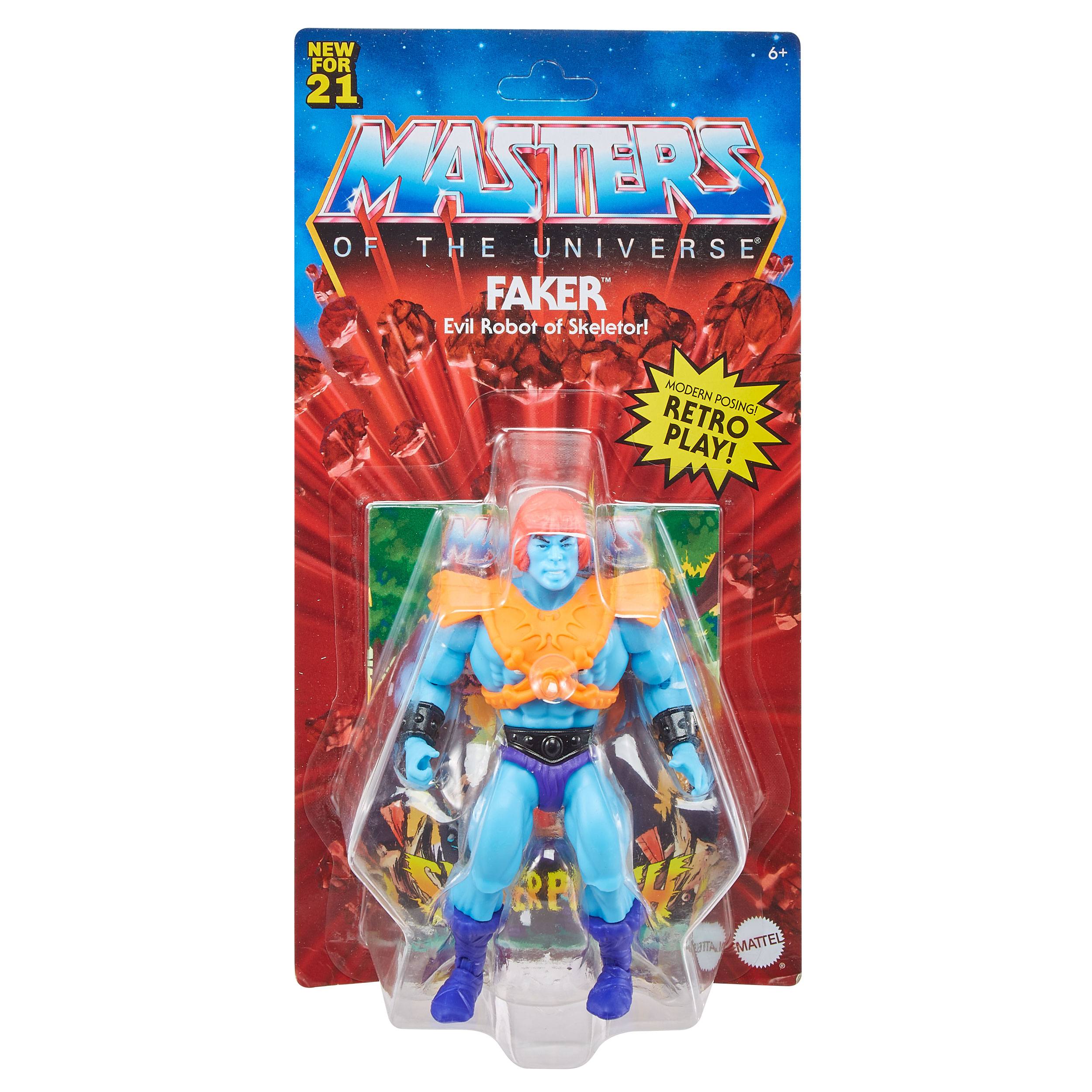 Masters of the Universe Origins Actionfigur 2021 Faker 14 cm (EU Karte) GYY28 887961982831