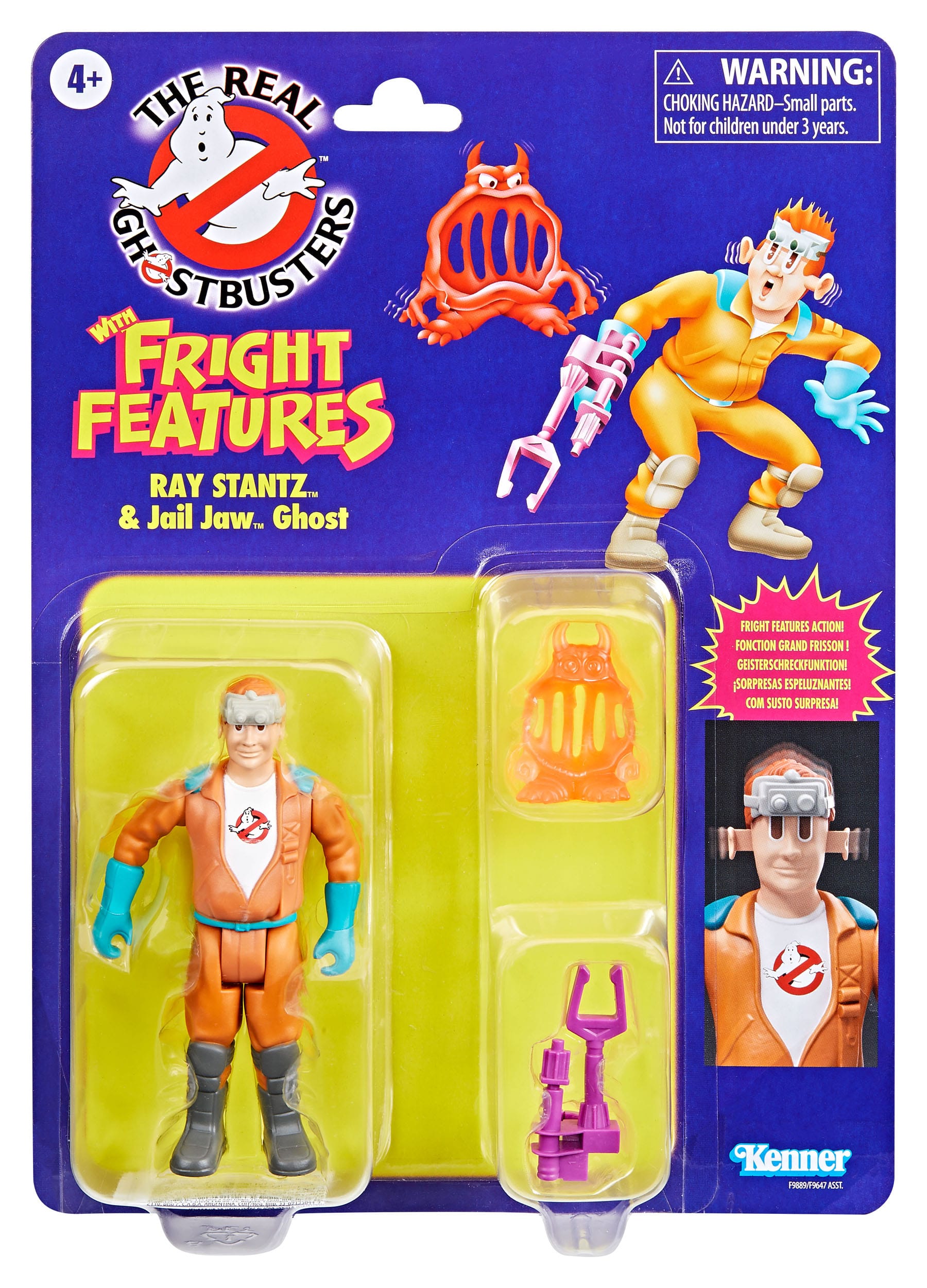 The Real Ghostbusters Kenner Classics Actionfigur Ray Stantz & Jail Jaw Ghost HASF9889 5010996219602