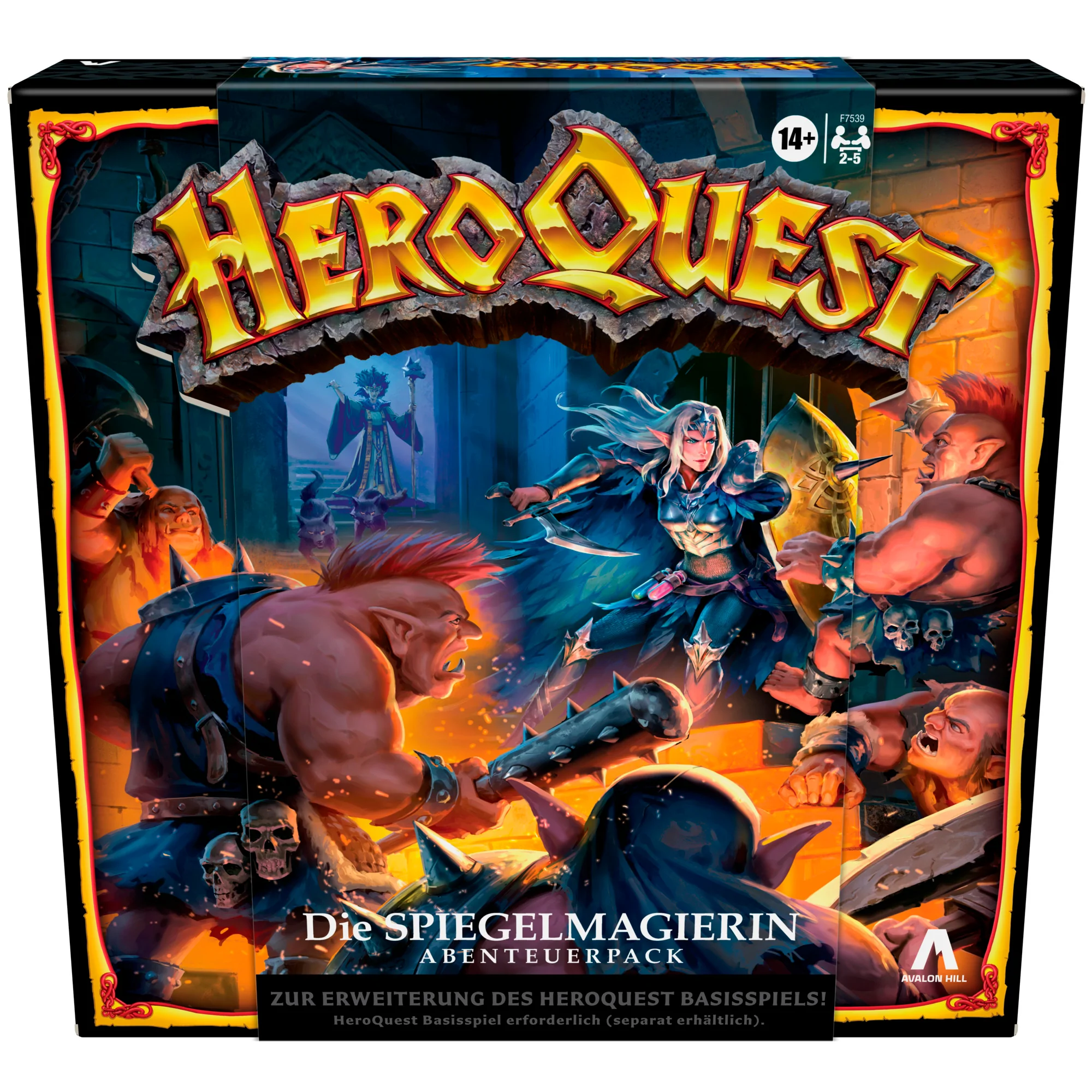 Heroquest - Avalon Hill HeroQuest Die Spiegelmagierin Abenteuerpack - DE F75391000 5010994203276