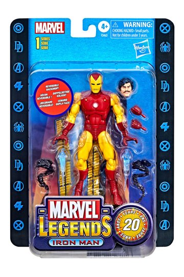 Marvel Legends 20th Anniversary Series 1 Actionfigur 2022 Iron Man 15 cm F34635L0 5010993956722