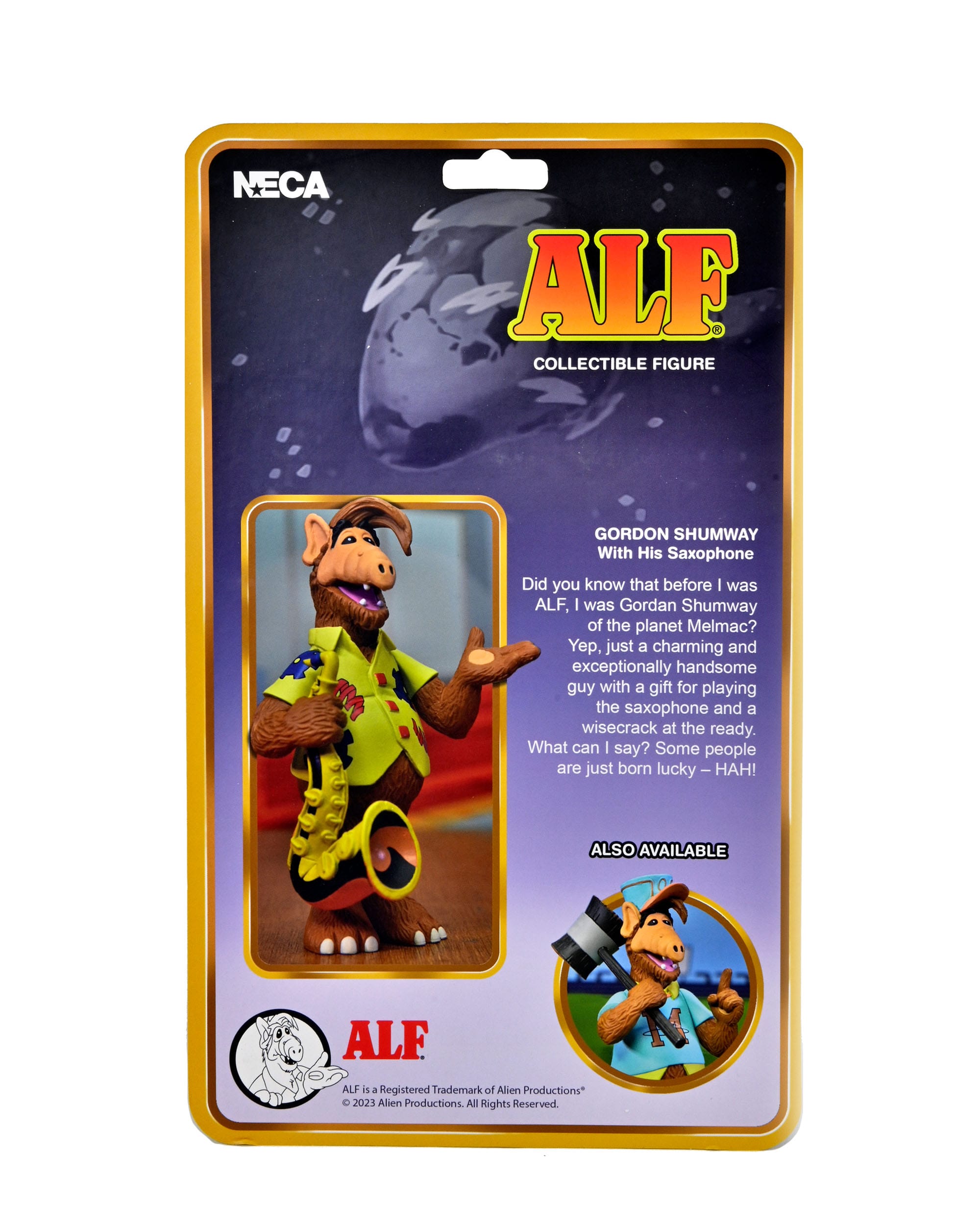 Alf Toony Classic Figur Alf with Saxophone 15 cm NECA45104 634482451045