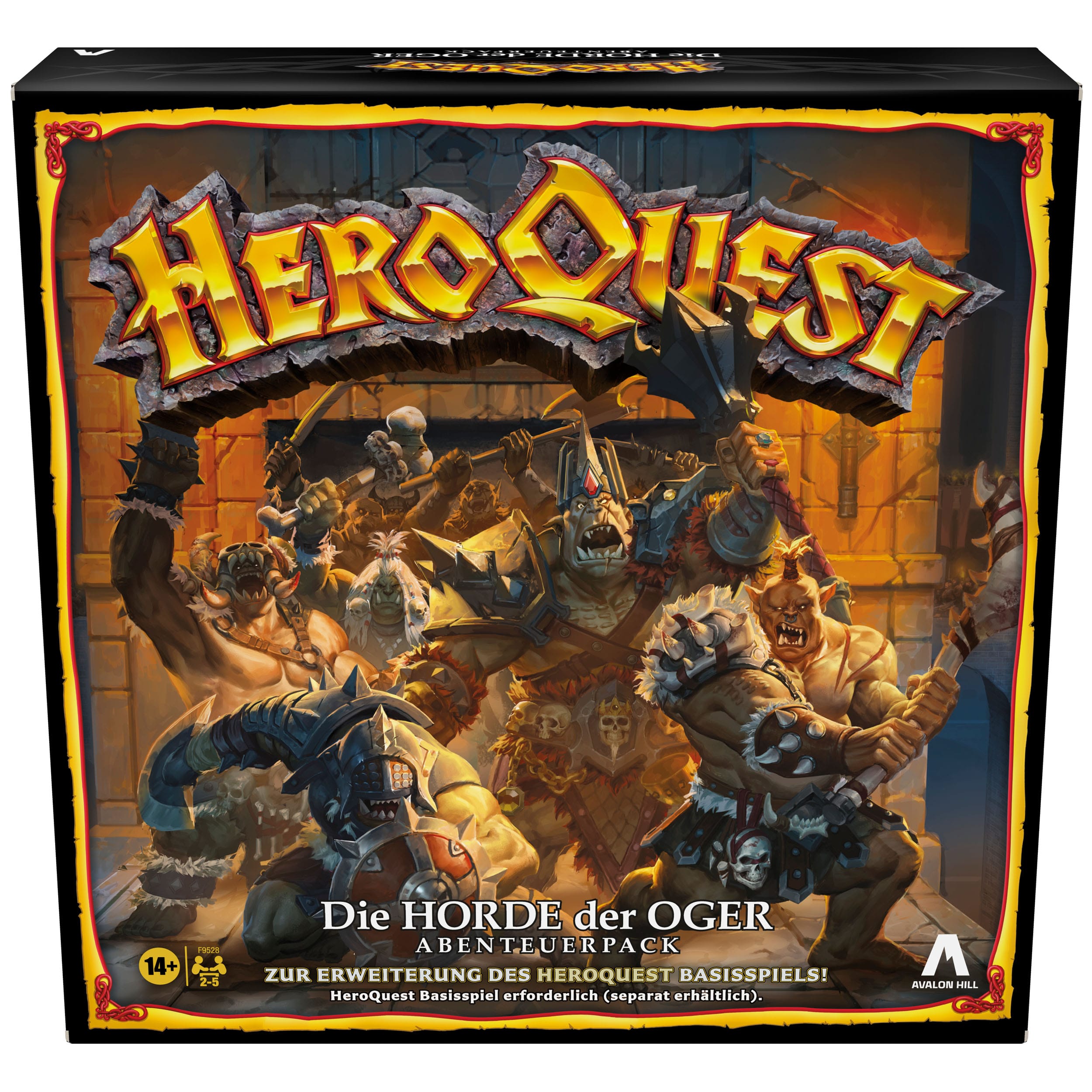 Heroquest - Die Horde der Oger Abenteuerpack - DE F9528100 5010996223173