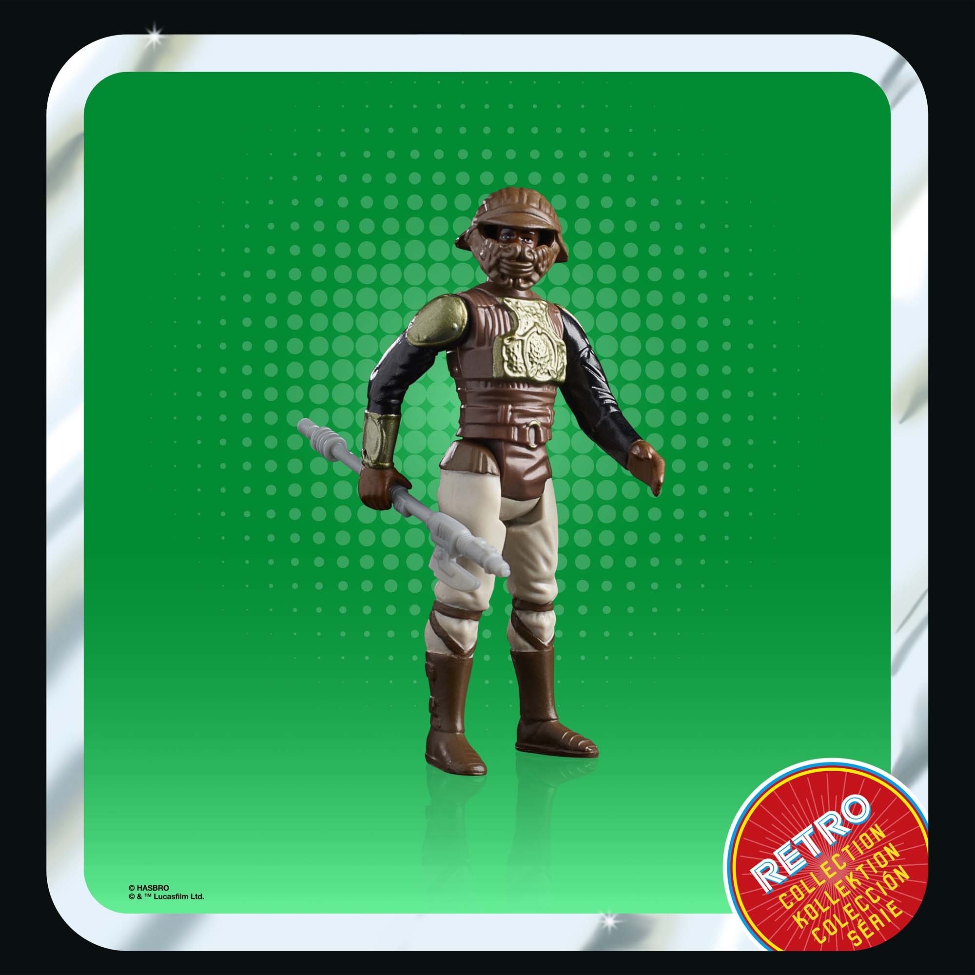 Star Wars Retro Collection Lando Calrissian (Skiff Guard) F72775L20 5010996137807