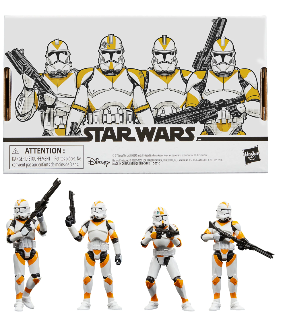 Star Wars The Vintage Collection 4 Clone Trooper (212th) Pack  F6985 