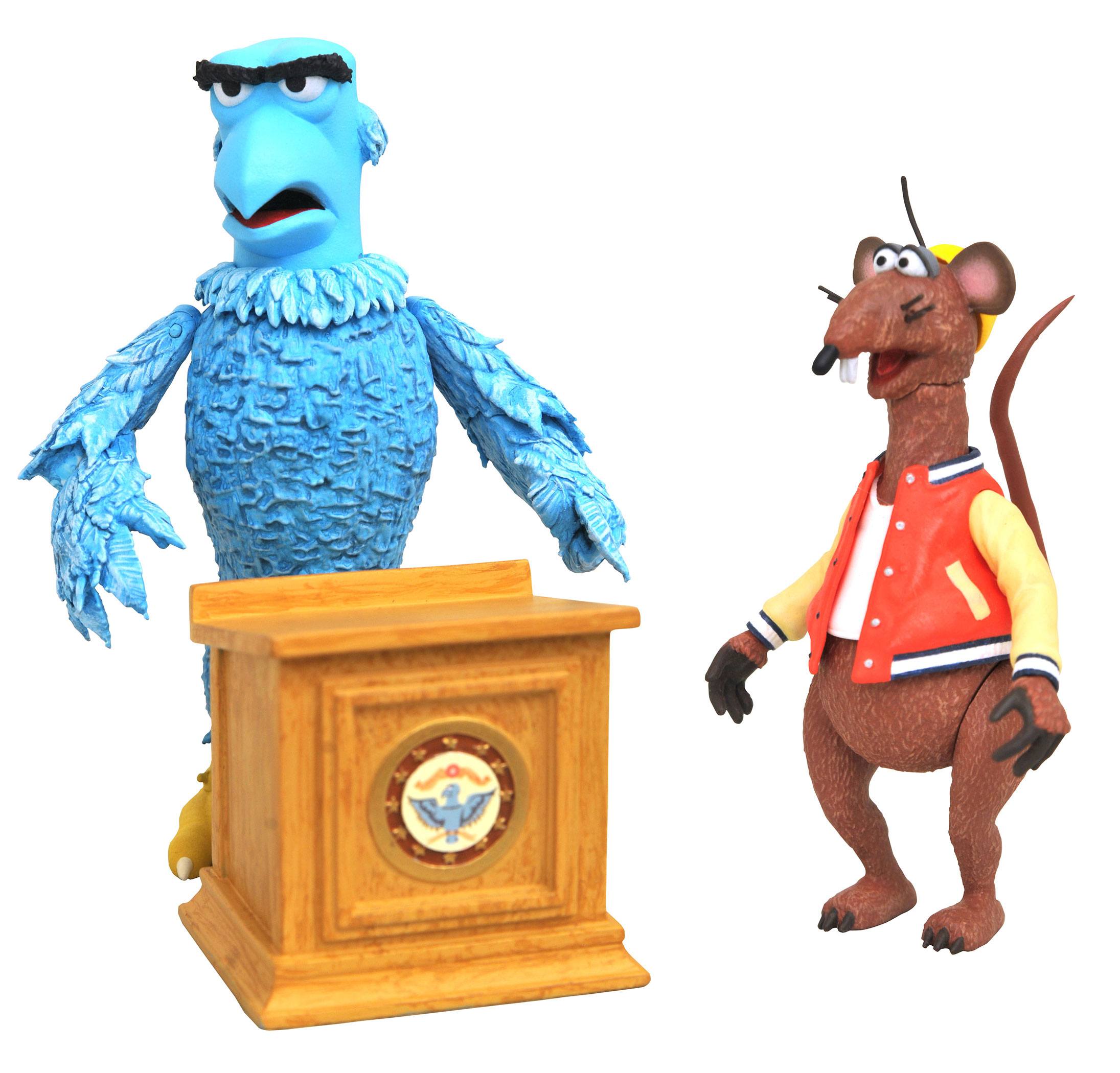 Die Muppets Select Actionfiguren Doppelpack Sam the Eagle & Rizzo the Rat 13 cm AUG212424 699788814833