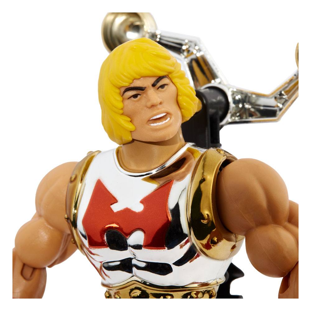 Masters of the Universe Origins Deluxe Actionfigur 2022 Flying Fists He-Man 14 cm (US Karte) MATTHDT22 0194735030910