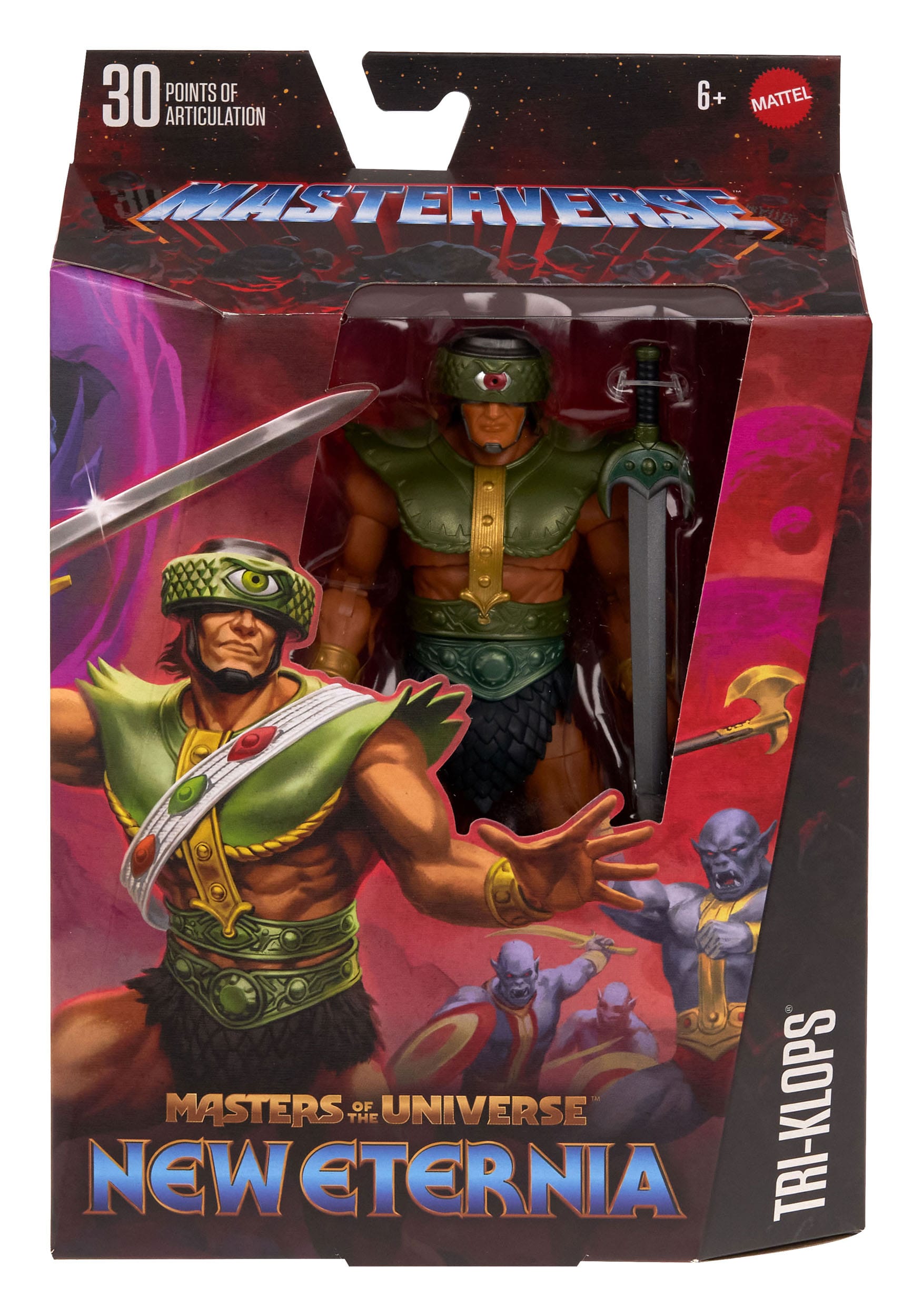 Masters of the Universe: New Eternia Masterverse Actionfigur Tri-Klops 18 cm MATTHYC52 194735243549
