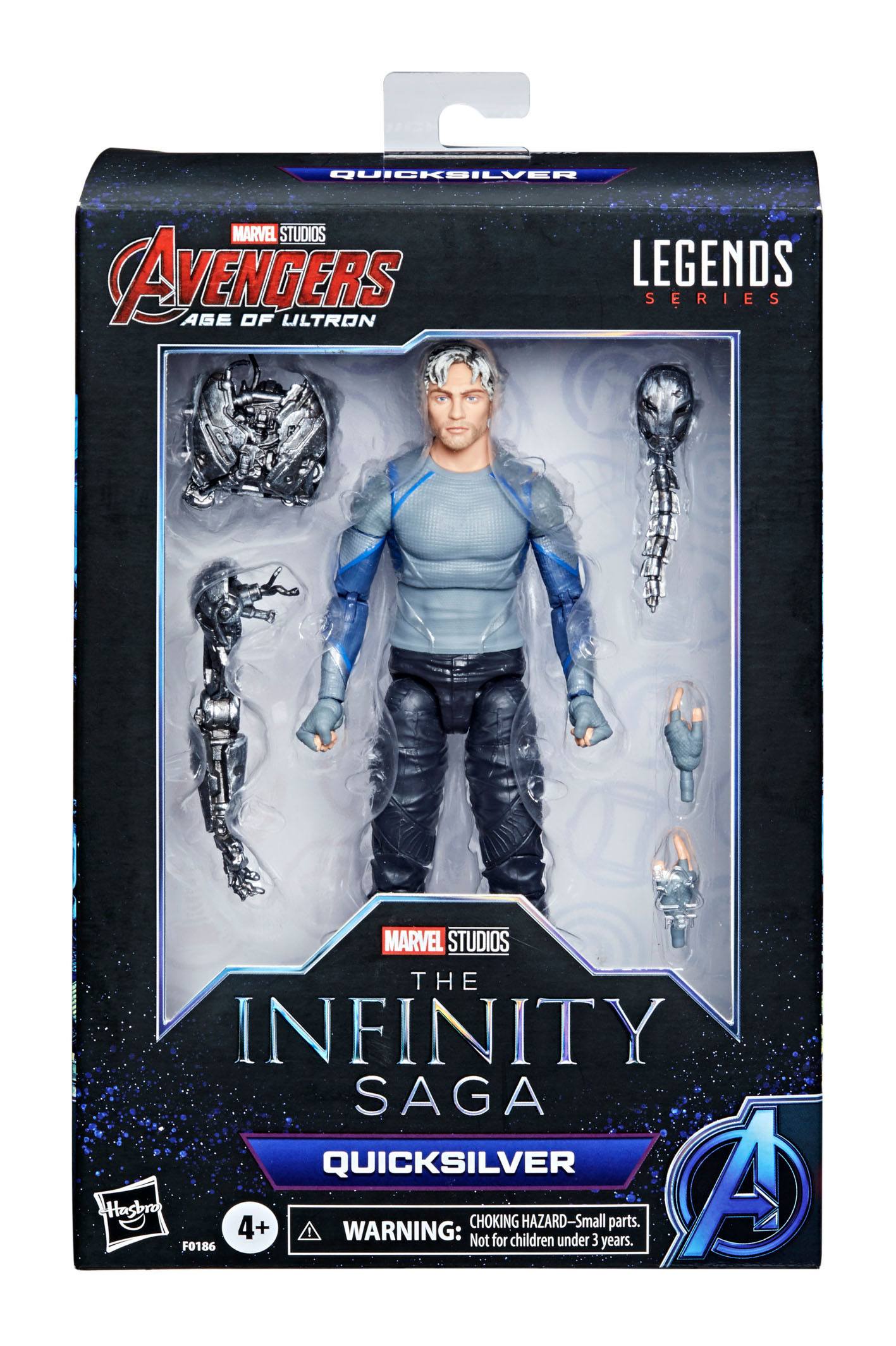 The Infinity Saga Marvel Legends Series Actionfigur 2021 Quicksilver (Avengers: Age of Ultron) 15 cm F01865L0 5010993839285