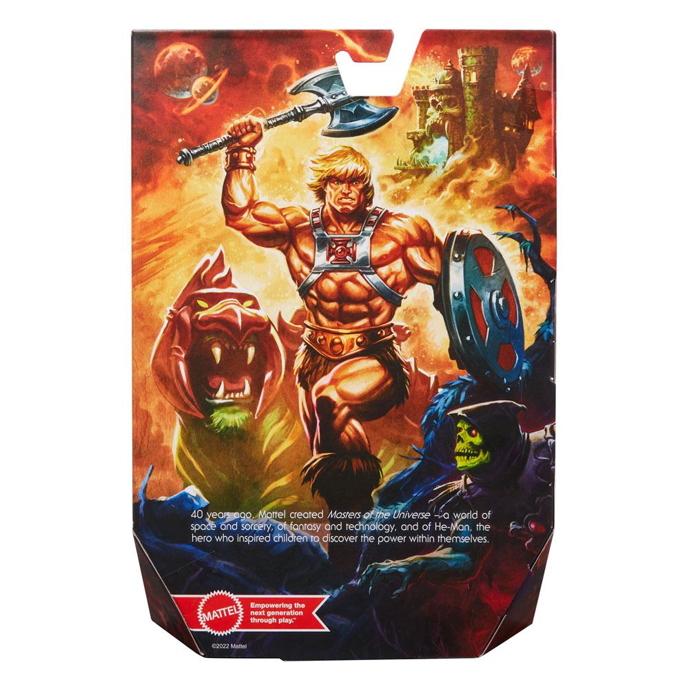 Masters of the Universe Masterverse Actionfigur 2022 40th Anniversary He-Man 18 cm MATTHJH58 0194735086412