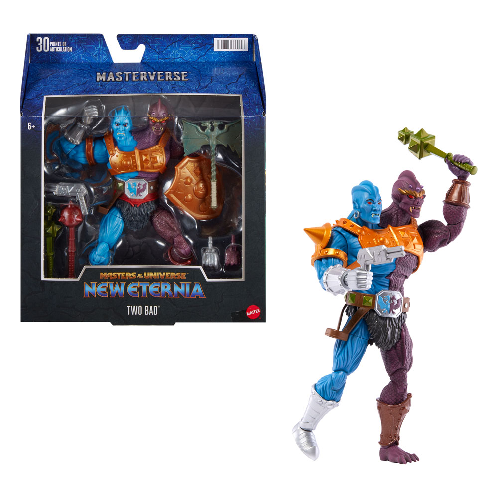Masters of the Universe New Eternia Masterverse Actionfigur Two Bad 20 cm MATTHLB59 0194735111558