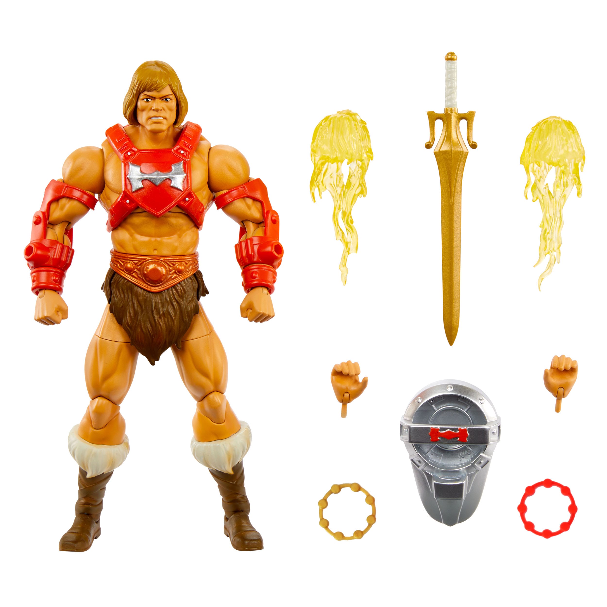 Masters of the Universe: New Eternia Masterverse Actionfigur Thunder Punch He-Man 18 cm MATTHYC56 194735243655