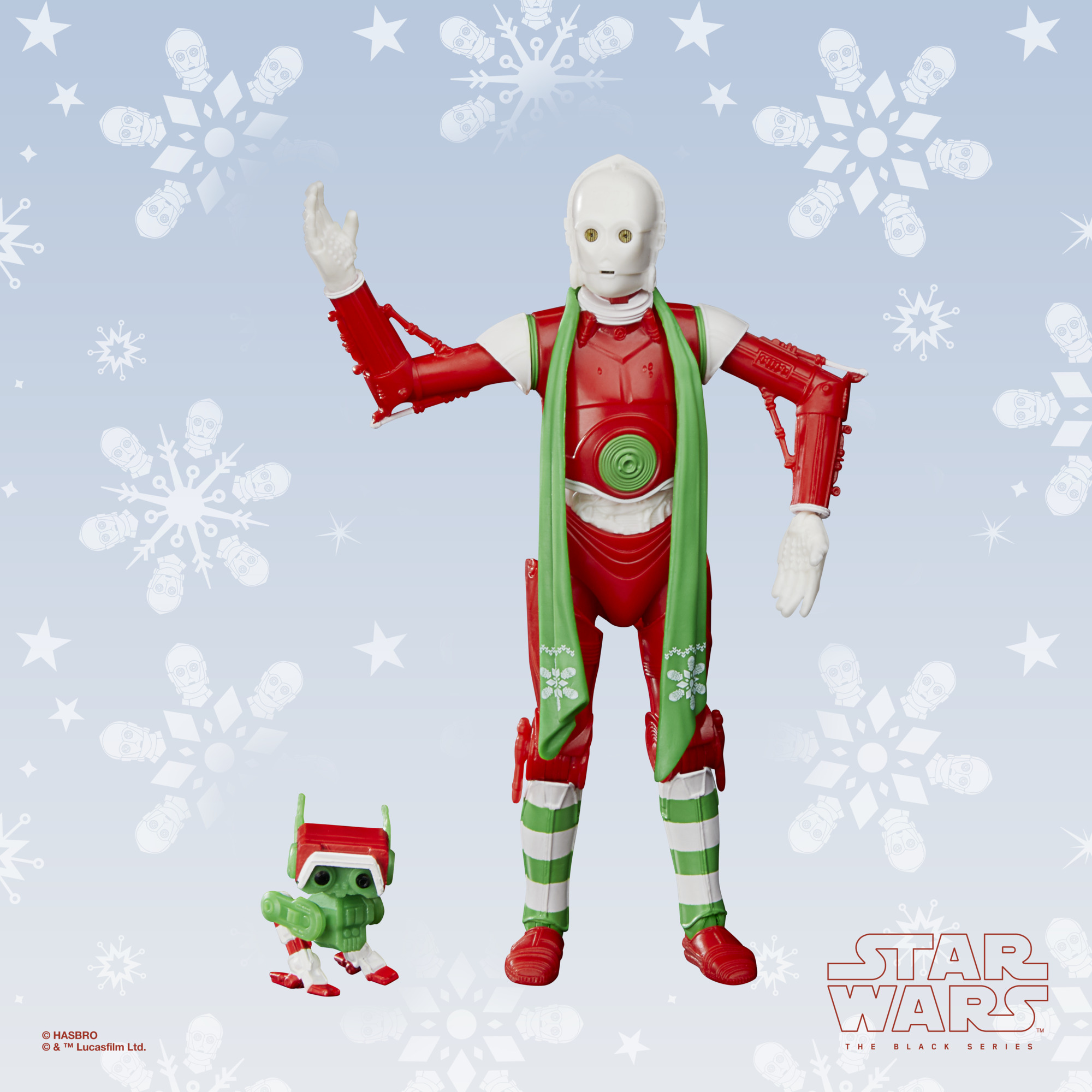Import!!! Star Wars The Black Series Protocol Droid (Holiday Edition) F5304 5010993954001