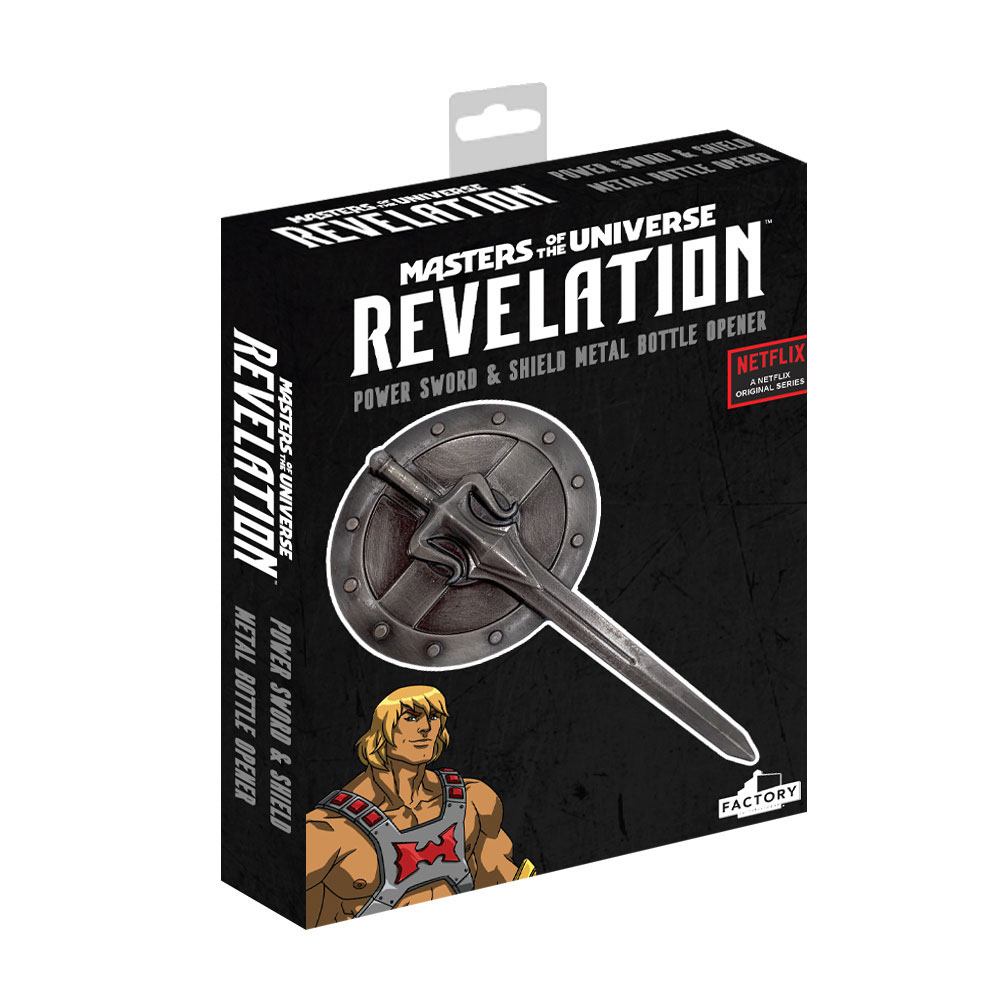 Masters Of The Universe Flaschenöffner Revelation Power Sword And Shield 13 cm FACE408746 5060224087466