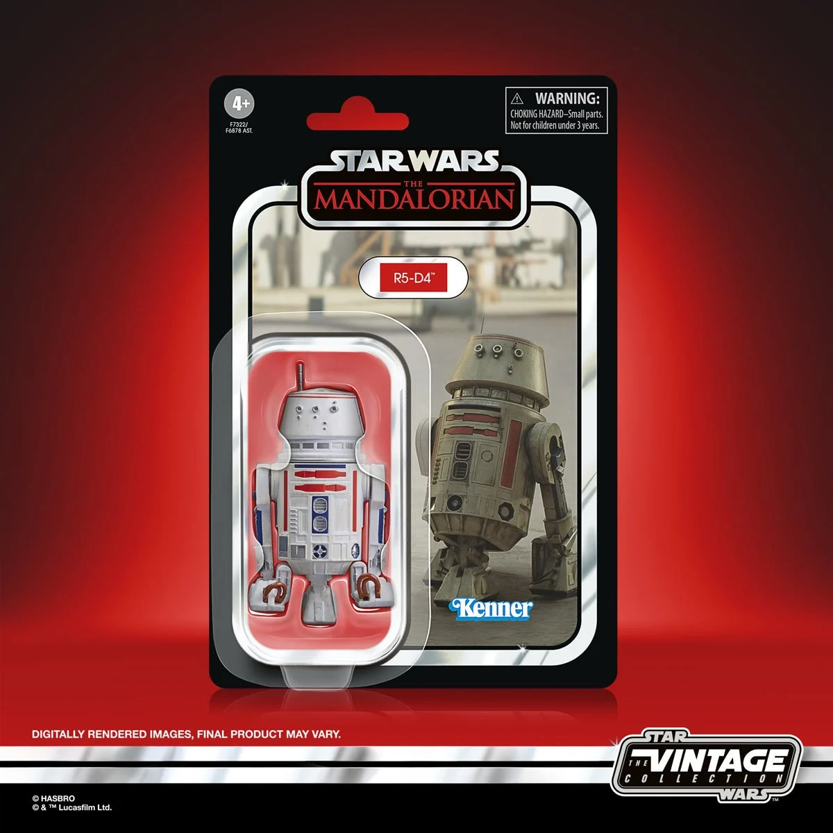 Star Wars The Vintage Collection R5-D4 3 3/4-Inch Action Figure HSF7322 5010996124364