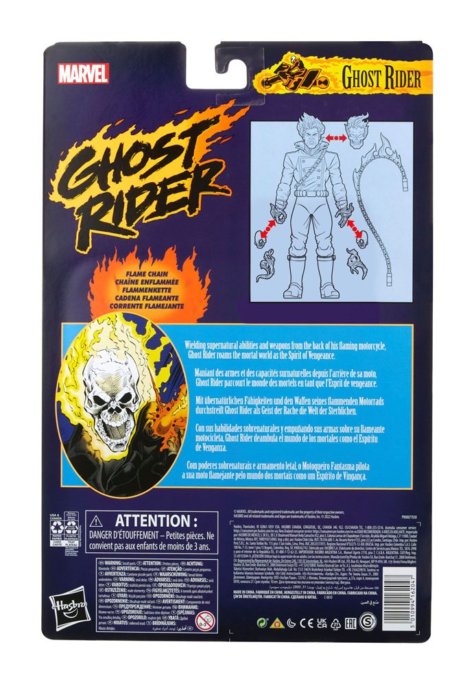 Marvel Comics Marvel Legends Series Actionfigur Ghost Rider 15 cm F34505L0 5010994162047