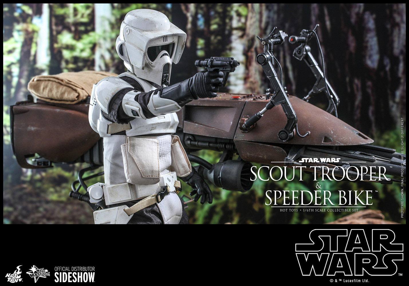 Star Wars Episode VI Actionfigur 1/6 Scout Trooper & Speeder Bike 30 cm HOT908855 908855