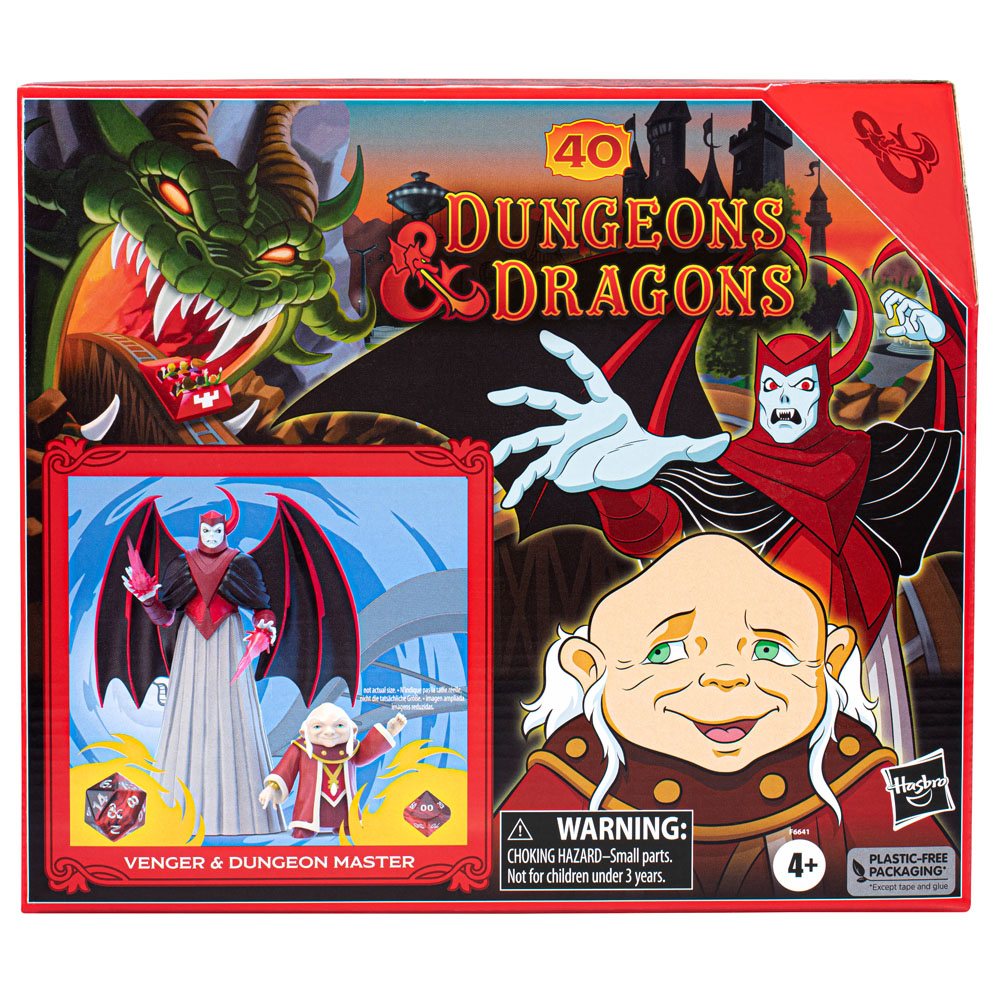 Dungeons & Dragons (Im Land der fantastischen Drachen) Actionfiguren Venger & Dungeon Master 15 cm HASF6641 5010994192716
