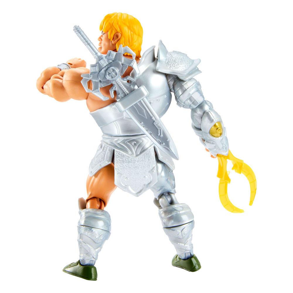 Masters of the Universe Origins Actionfigur Snake Armor He-Man 14 cm MATTHKM64 0194735104222