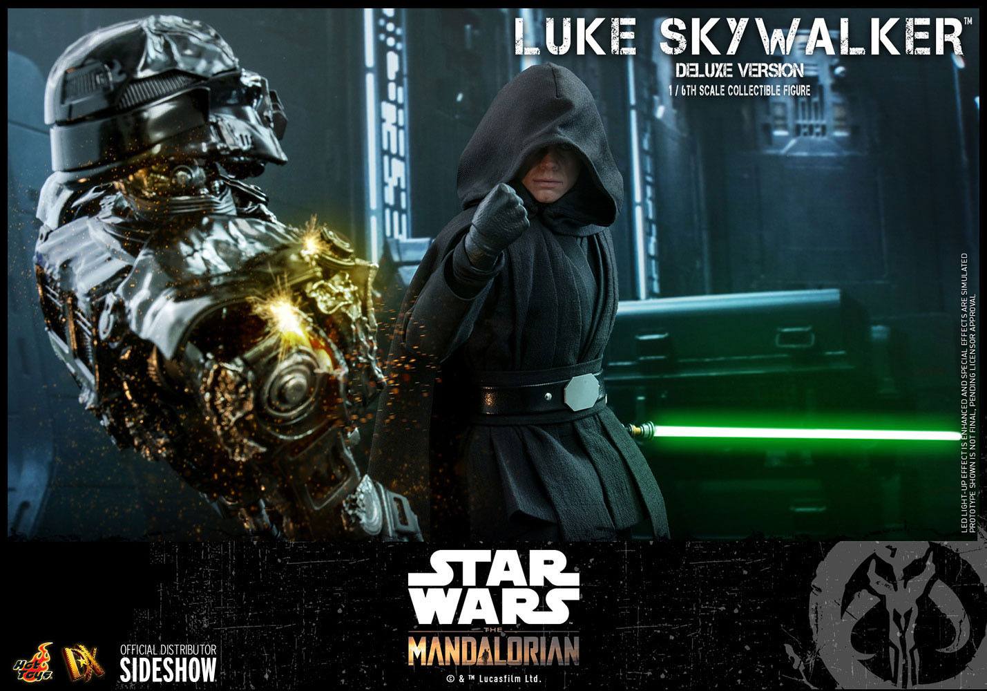 Star Wars The Mandalorian Actionfigur 16 Luke Skywalker 30 cm HOT909047 HOT909047