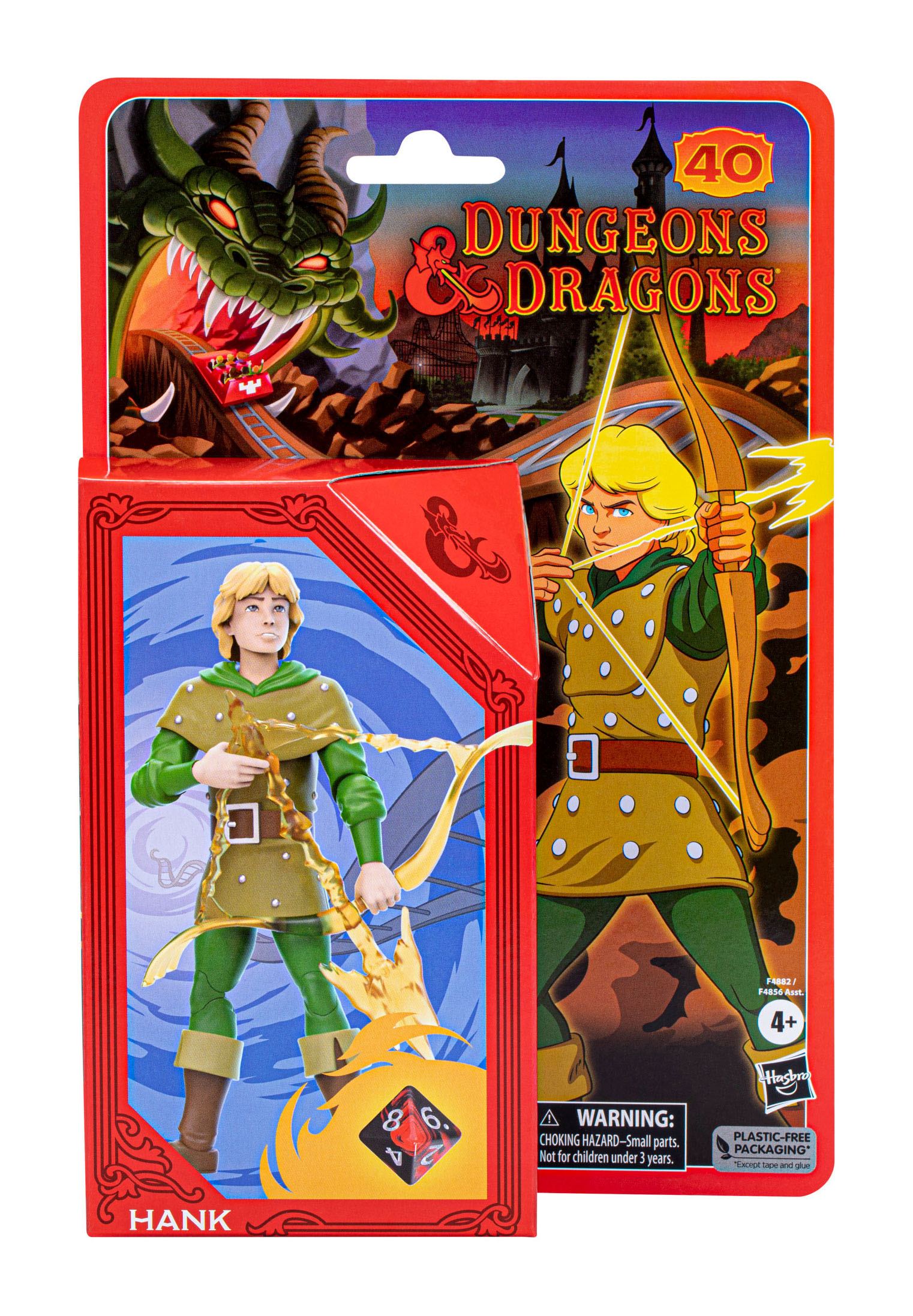 Dungeons & Dragons (Im Land der fantastischen Drachen) Actionfigur Hank 15 cm HASF4882 5010994192631