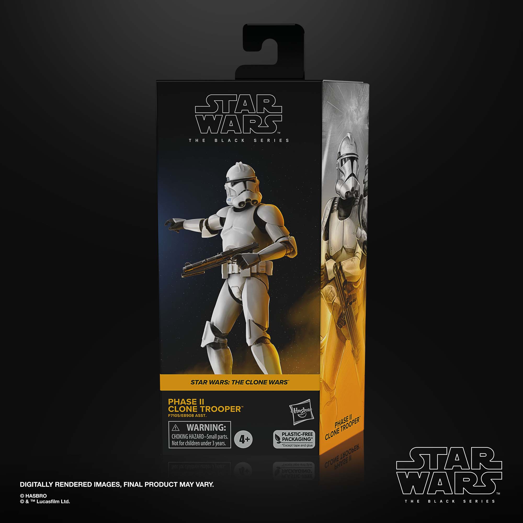 EU Import!!! Star Wars The Black Series Phase II Clone Trooper, Star Wars Action-Figur (15 cm) Kopie F71055X0 5010996136732