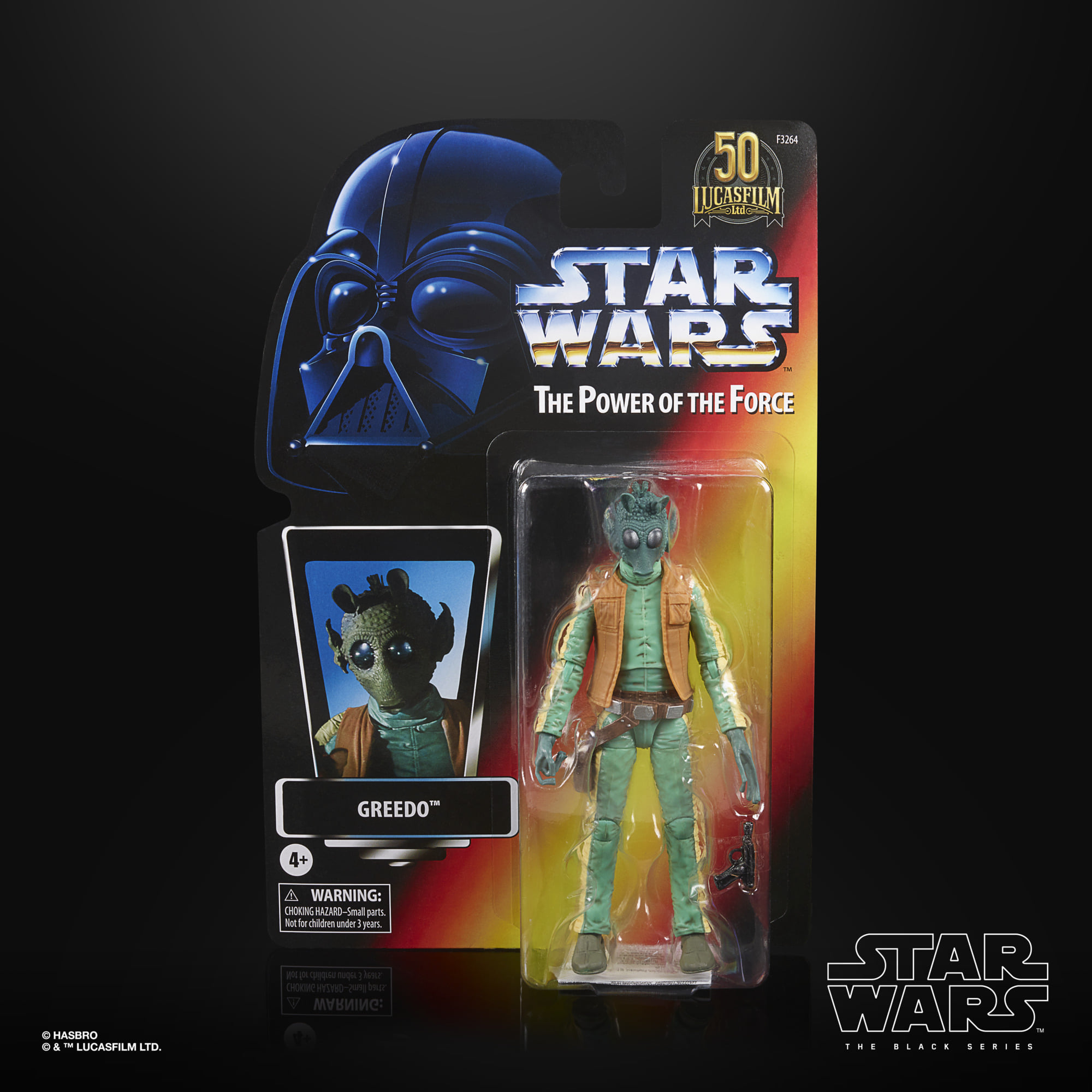 VP beschädigt!!! Star Wars The Black Series THE POWER OF THE FORCE - Greedo F32645L00 5010993899814
