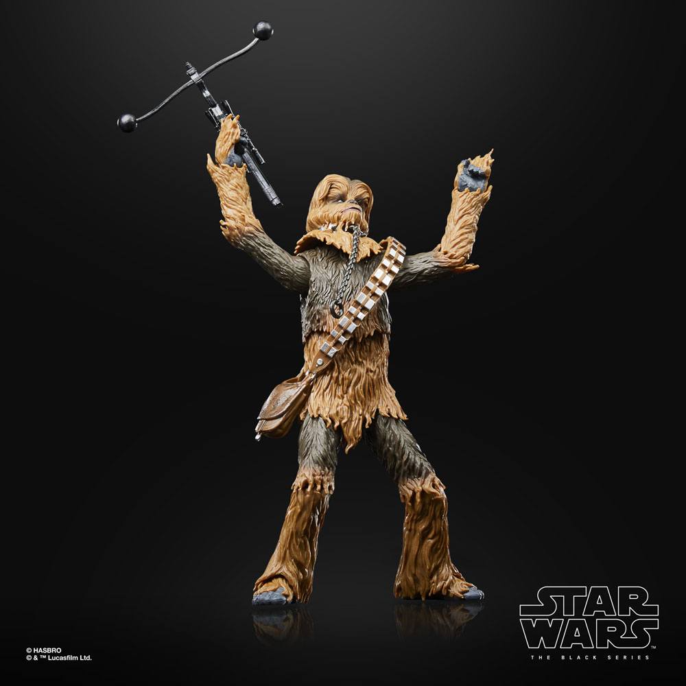 Star Wars Episode VI 40th Anniversary Black Series Actionfigur Chewbacca 15 cm HASF7078 5010996135575