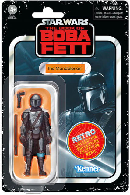 VP leicht beschädigt!!! Star Wars  Retro Collection The Book of Boba Fett the Mandalorian 9,5cm  F8563 5010996183309