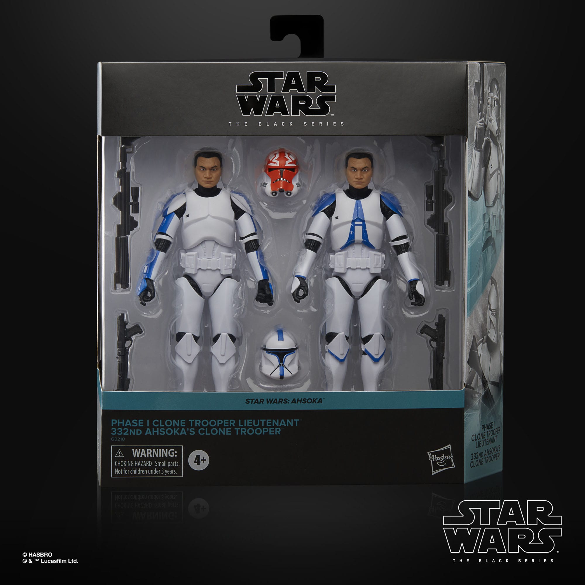 Star Wars: Ahsoka Black Series Actionfiguren 2er-Pack Phase I Clone Trooper Lieutenant & 332nd Ahsoka's Clone Trooper 15 cm HASG0210 5010996226181