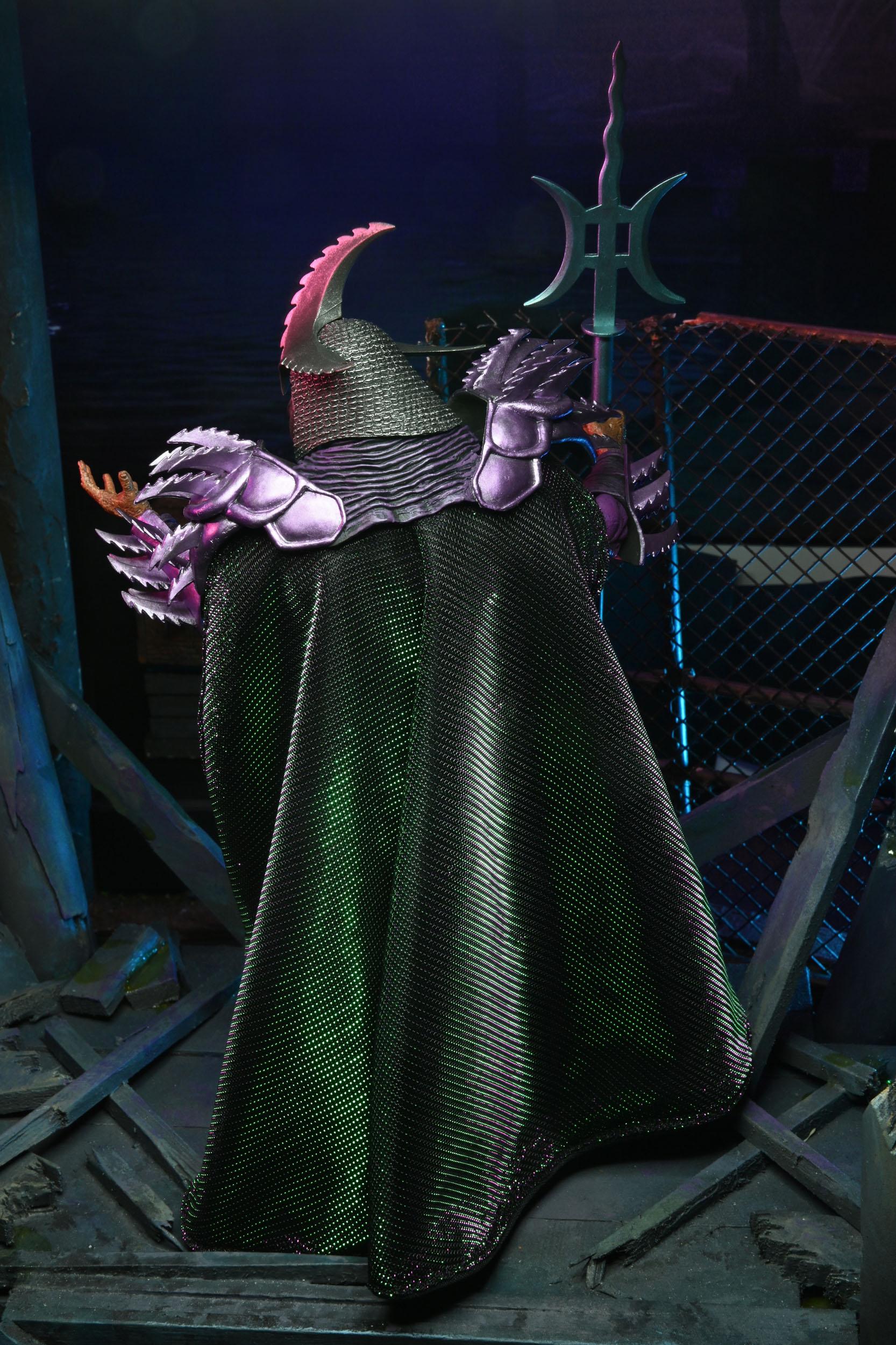 Turtles II - Das Geheimnis des Ooze Actionfigur 30th Anniversary Ultimate Shredder (EU Homage) 18 cm NECA54207 634482542071