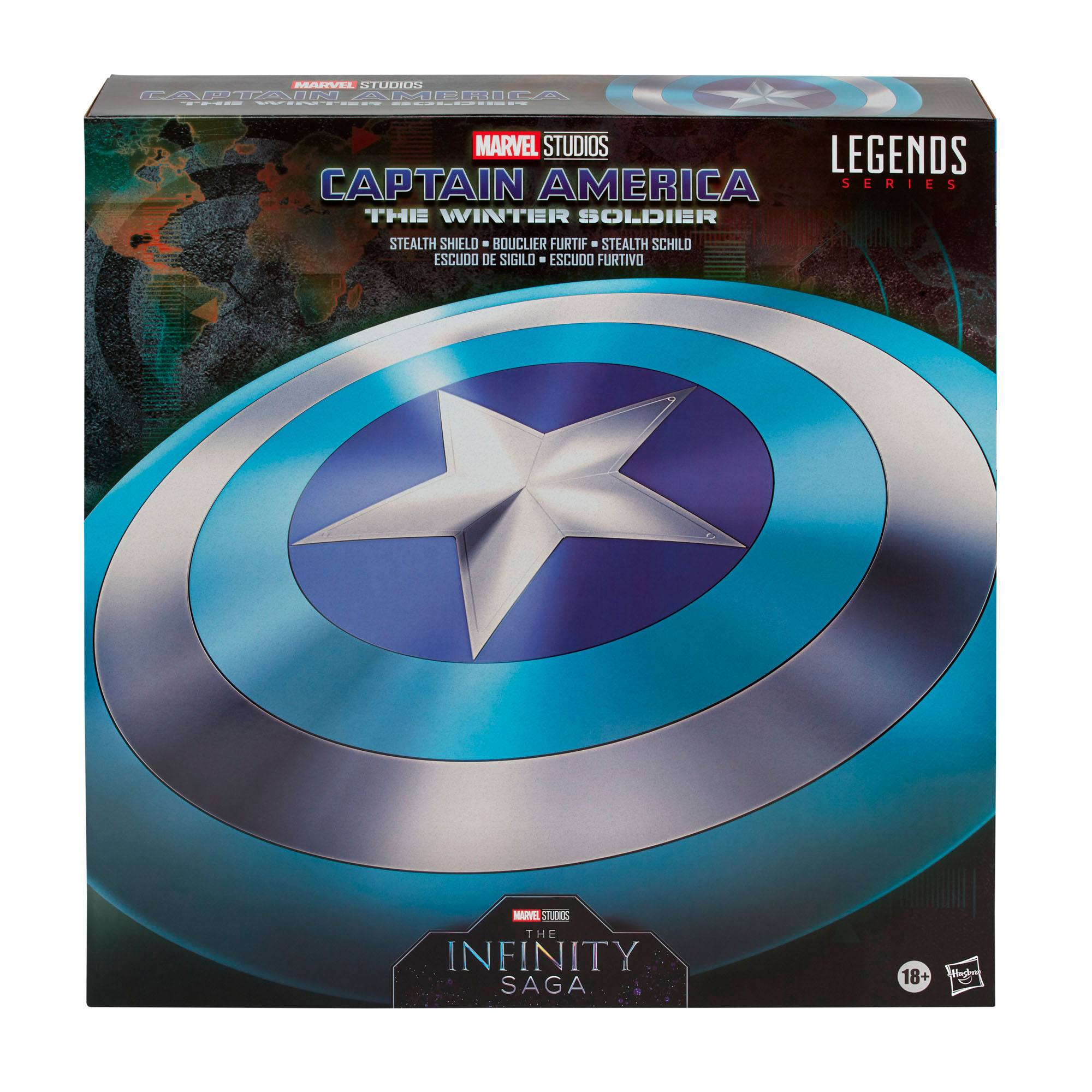 The Infinity Saga - The Return of the First Avenger Marvel Legends Series Stealth Schild 60 cm HASF1125 5010993842018