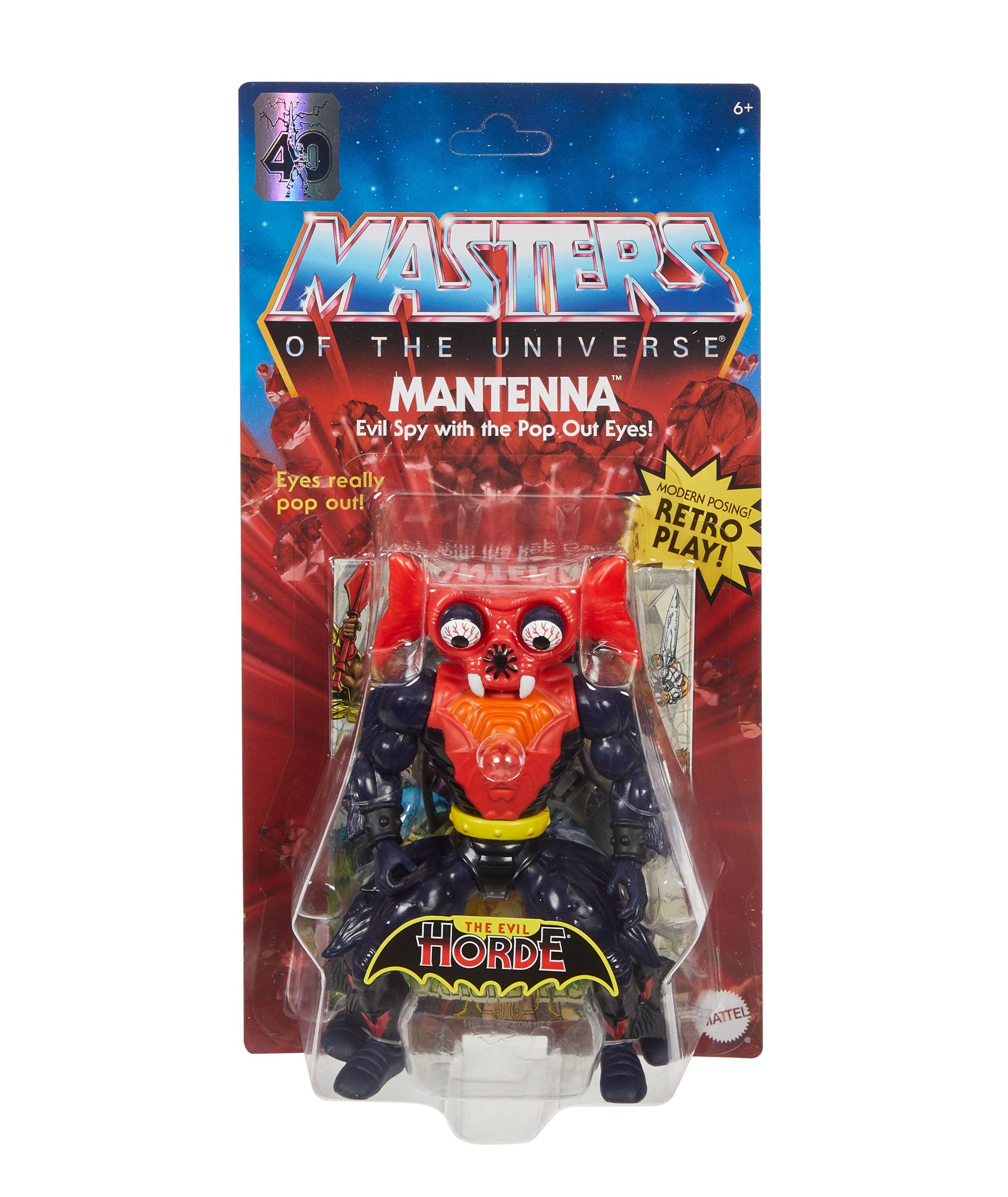 VP leicht beschädigt!!! Masters of the Universe Origins Actionfigur 2022 Mantenna 14 cm MATTHDR98 0194735030804